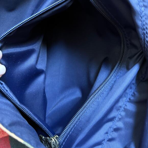 Vintage Disney Store Plaid Winnie the Pooh Messenger Bag 90s Y2K Crossbody Tote - Picture 10 of 16